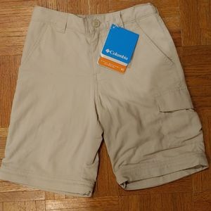 Columbia girls shorts, size 6/7